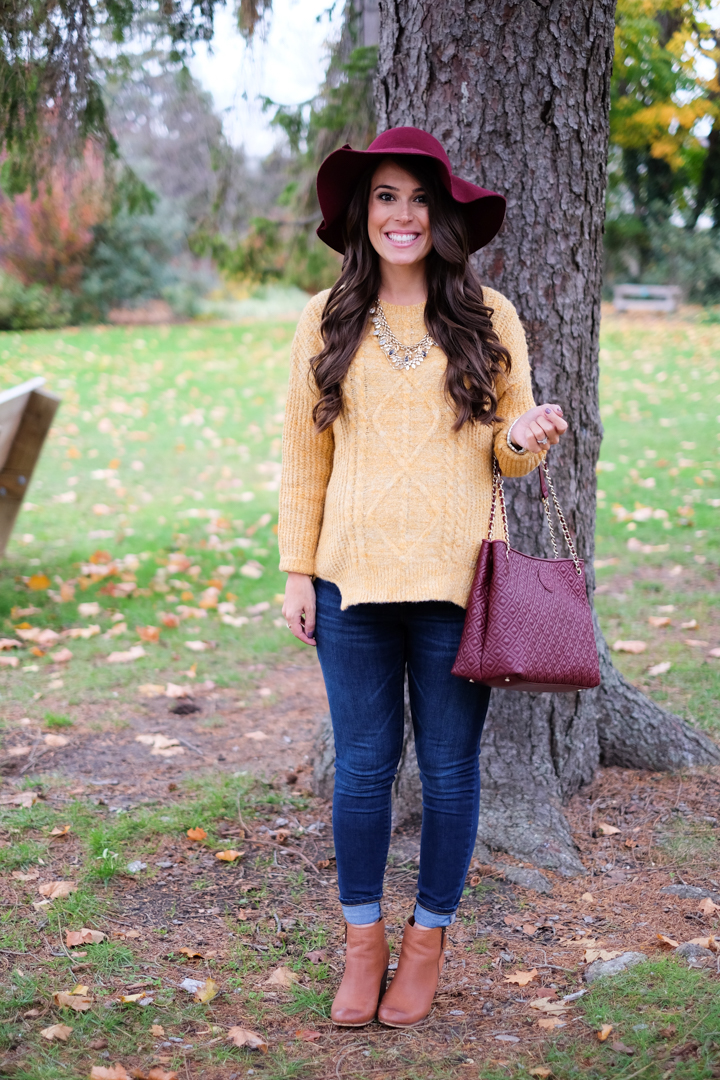 Yellow and Bordeaux | MrsCasual