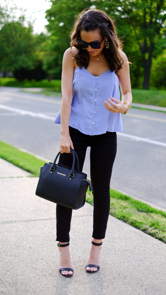 Going Out Outfit: Swing Tank + Jeans | MrsCasual