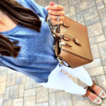 white and blue outfit mrscasual blog fashion