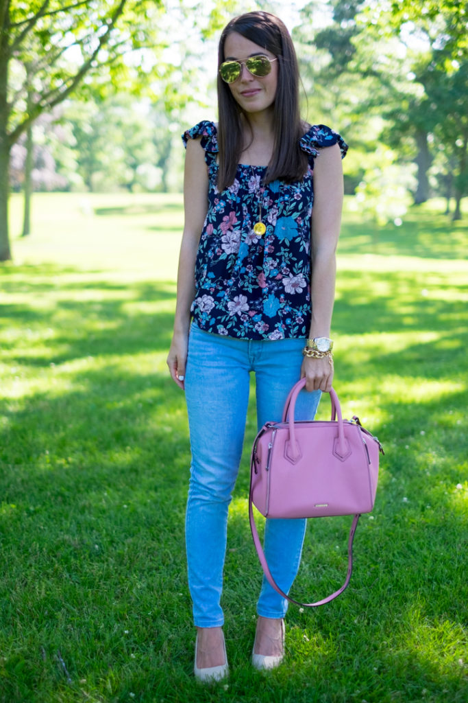 Floral Tank outfit