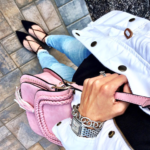 Sheinside pink tassel bag mrscasual instagram