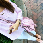 Tassel Crossbody pink on pink outfit mrscasual fashion blog