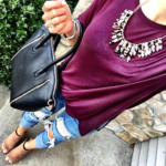 $15 burgundy tee BP mrscasual fashion blog