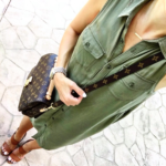 Nordstrom Sale bp olive green dress