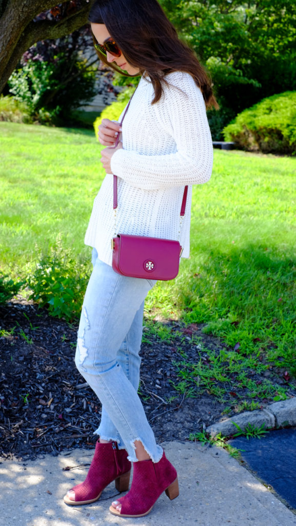 Bordeaux Fall outfit