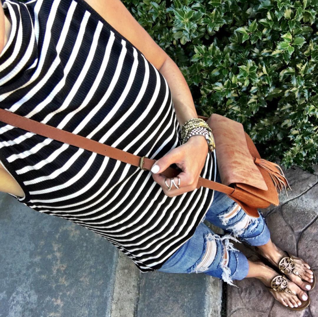 Ten sixty sherman striped top