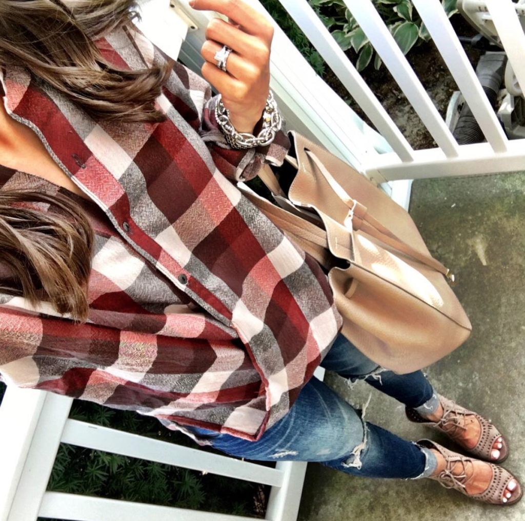 Plaid Fall outfit