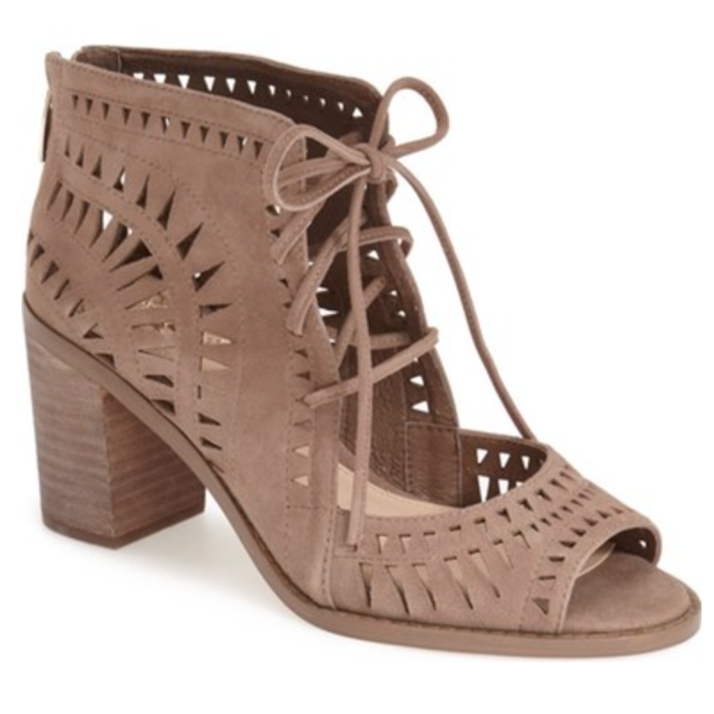 Lace up sandal