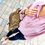 pink chambray