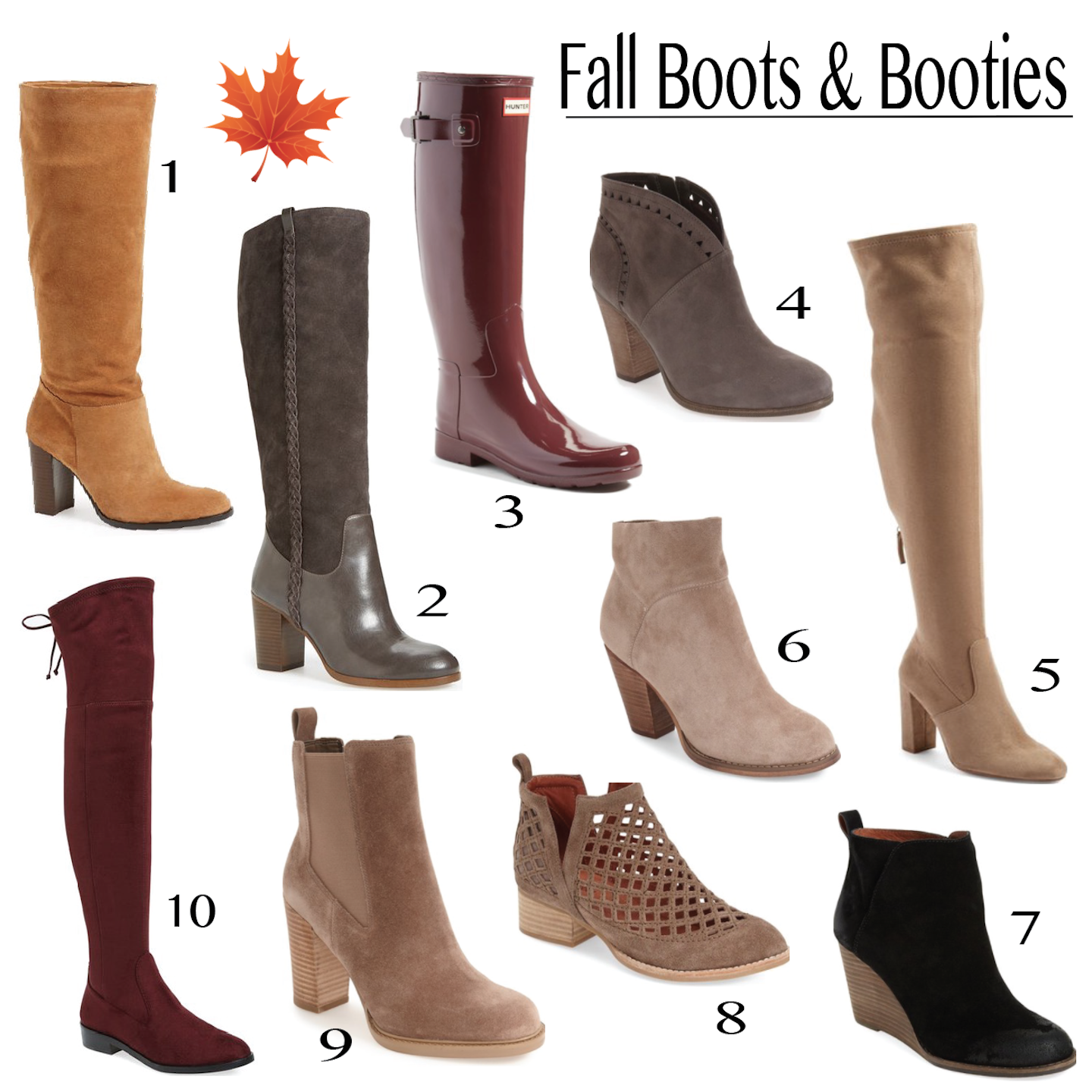 Fall Boots and Booties | MrsCasual