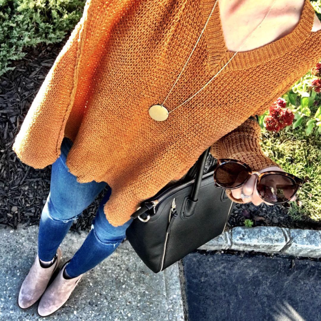 comfy fall sweater