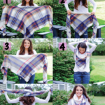how to tie a blanket scarf