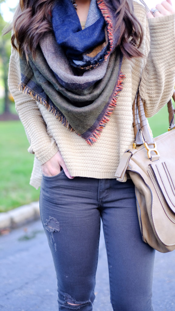 camel-sweater-and-scarf