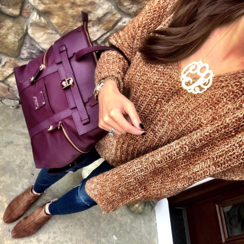 oversized fall sweater