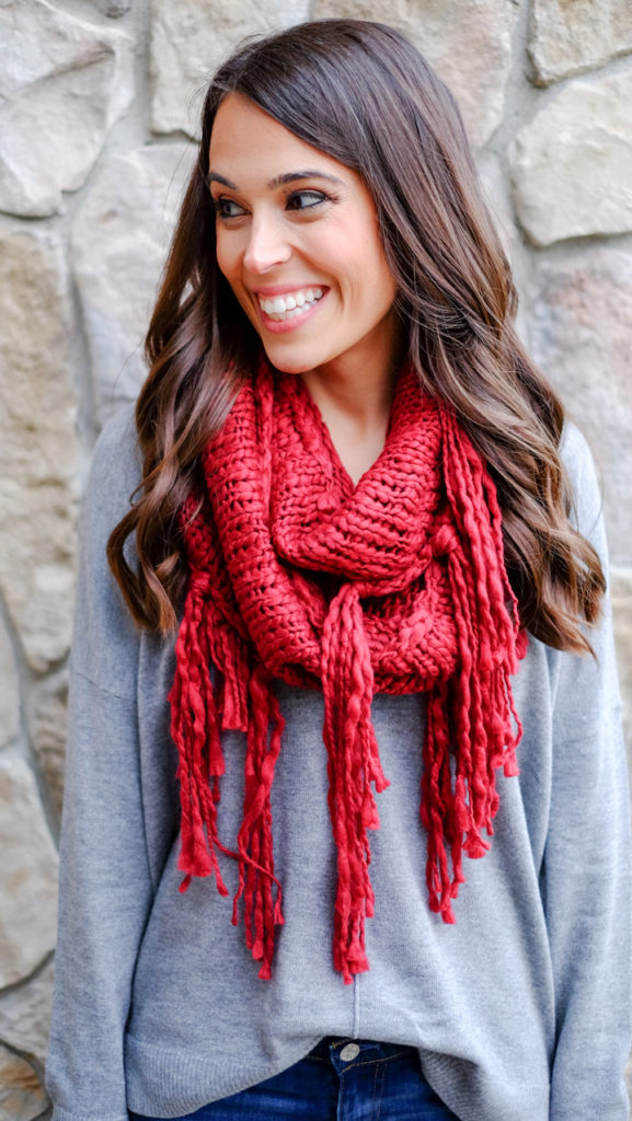 bp-red-inifinity-knit-scarf