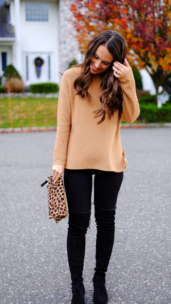 camel-and-black-outfit