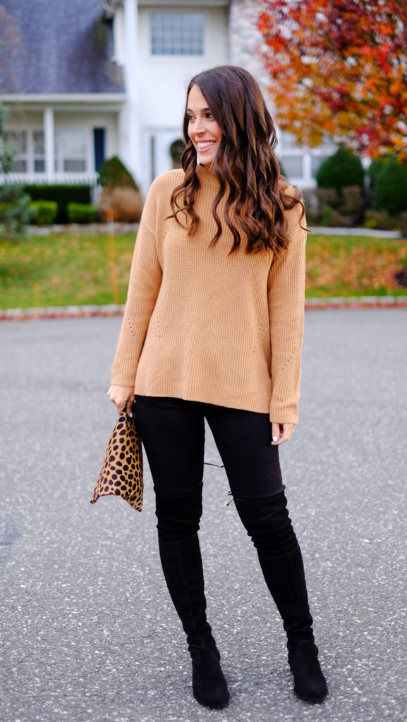 over the knee boots party outfit