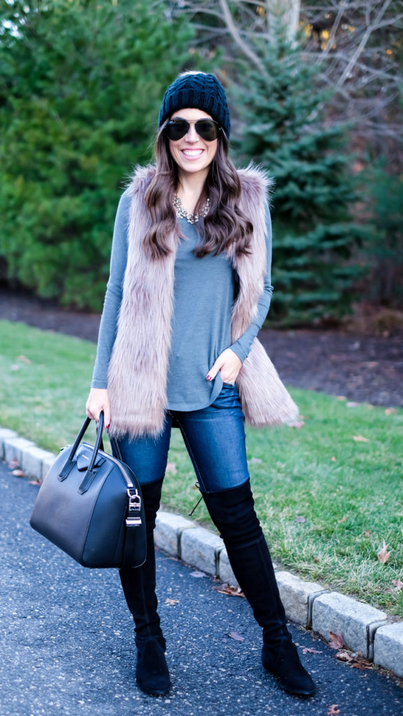 Faux Fur Vest | MrsCasual