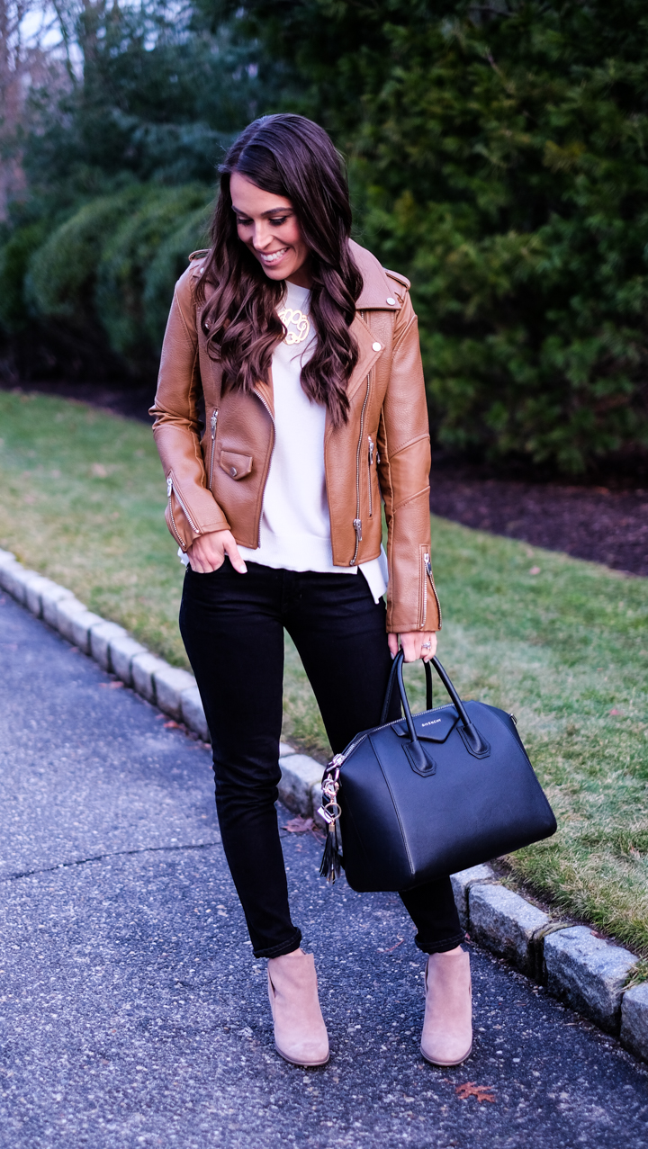 best faux leather jacket