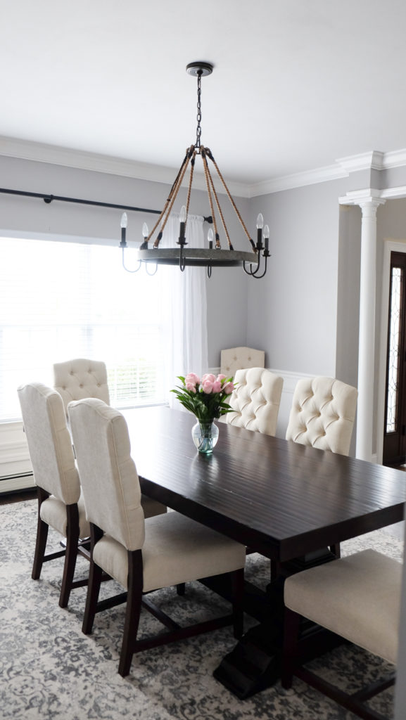 how to style a dining room