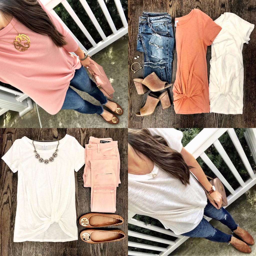 Friday Favorites: The Pre-Knotted Tee | MrsCasual