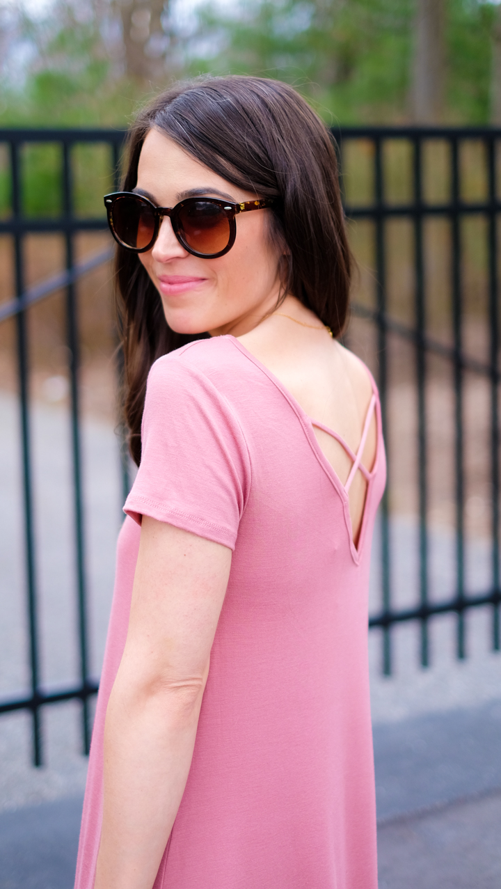 Cross Back Dress (only $34) | MrsCasual