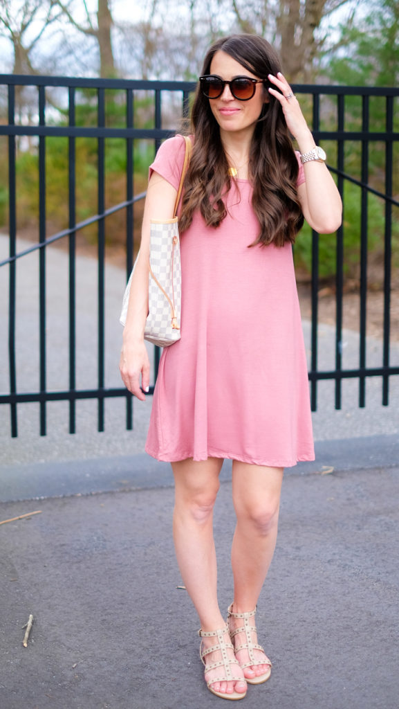 socialite blush dress