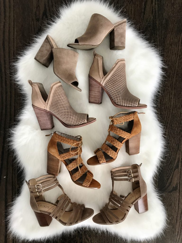 Block Heel Sandals