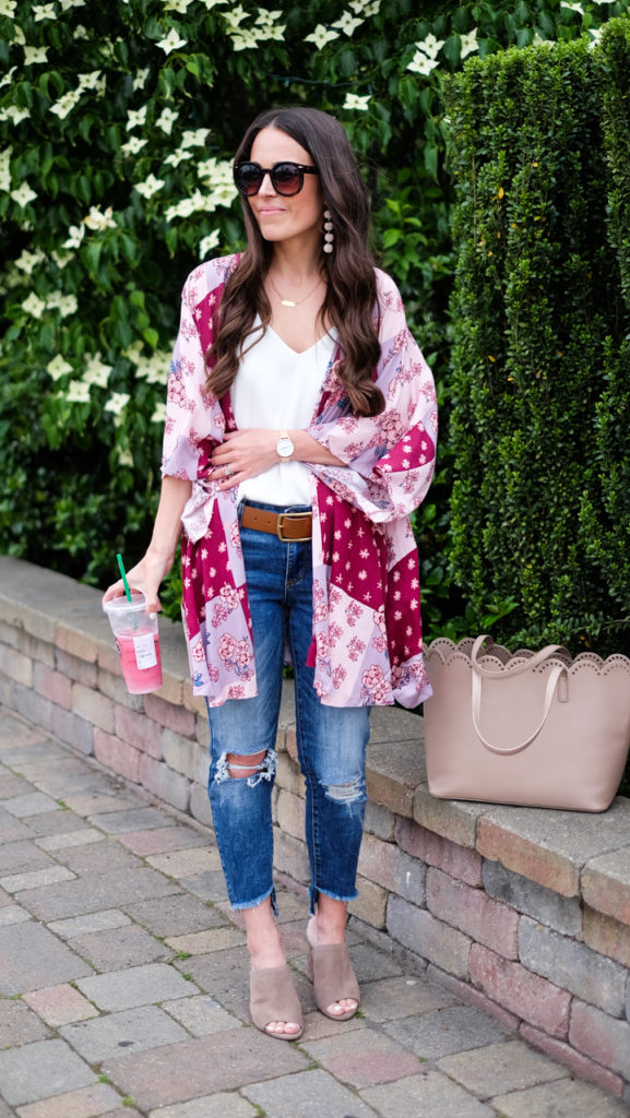 Summer kimono outfit