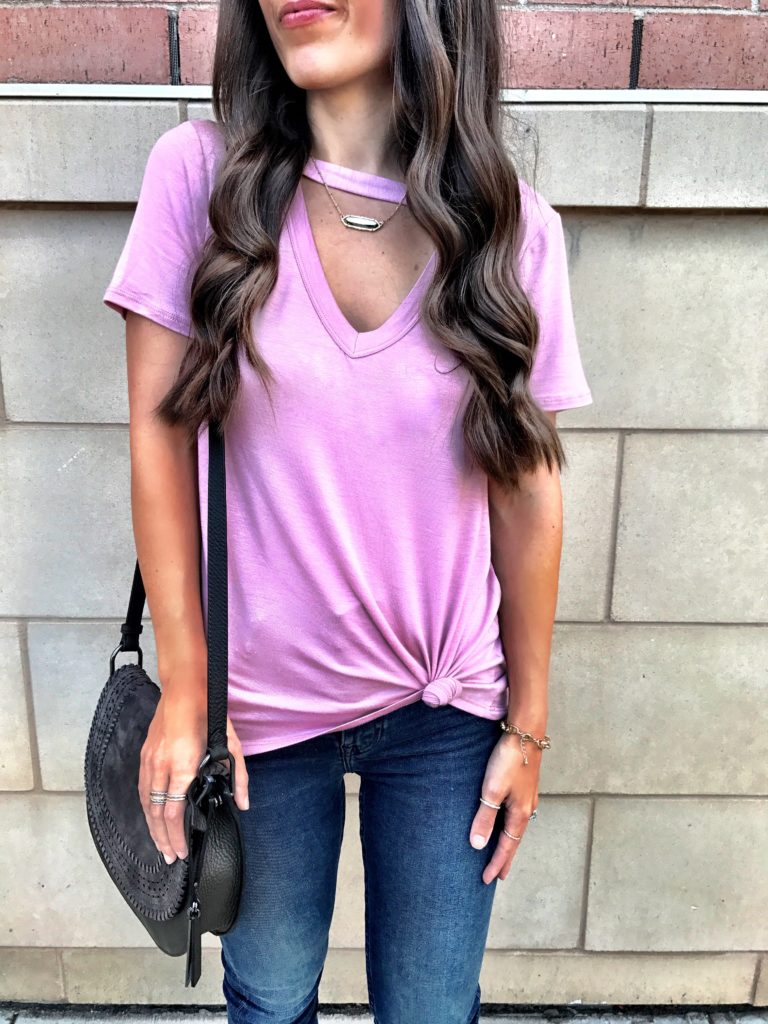Knotted Tee outfit