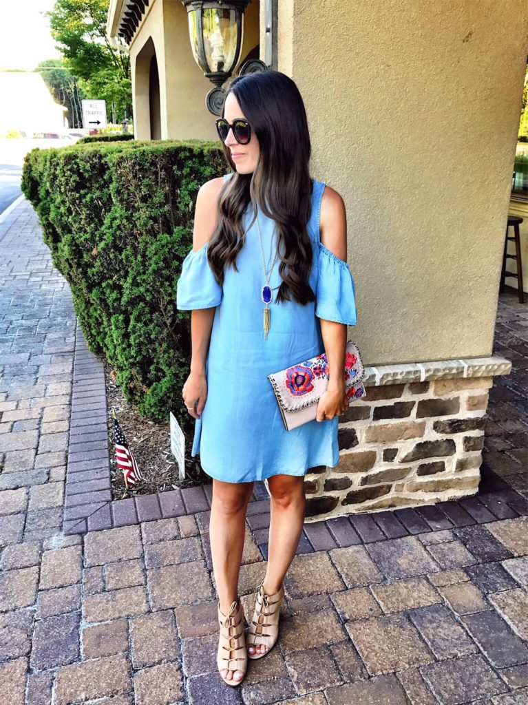 Summer chambray dress