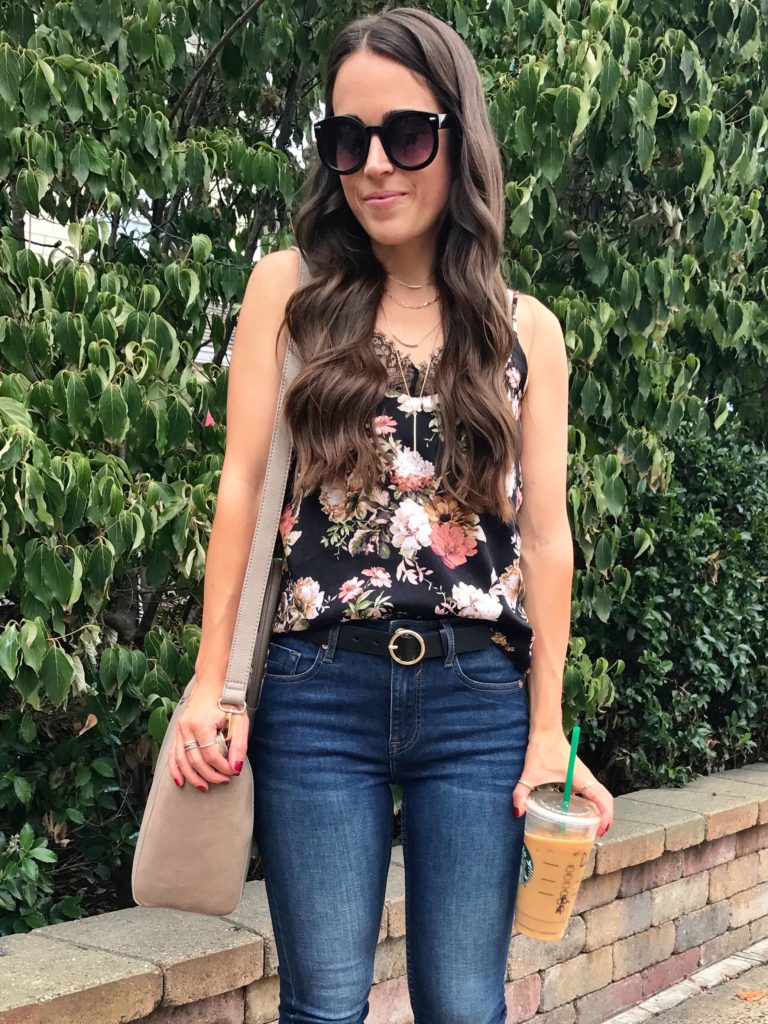 BP Floral Cami outfit 6