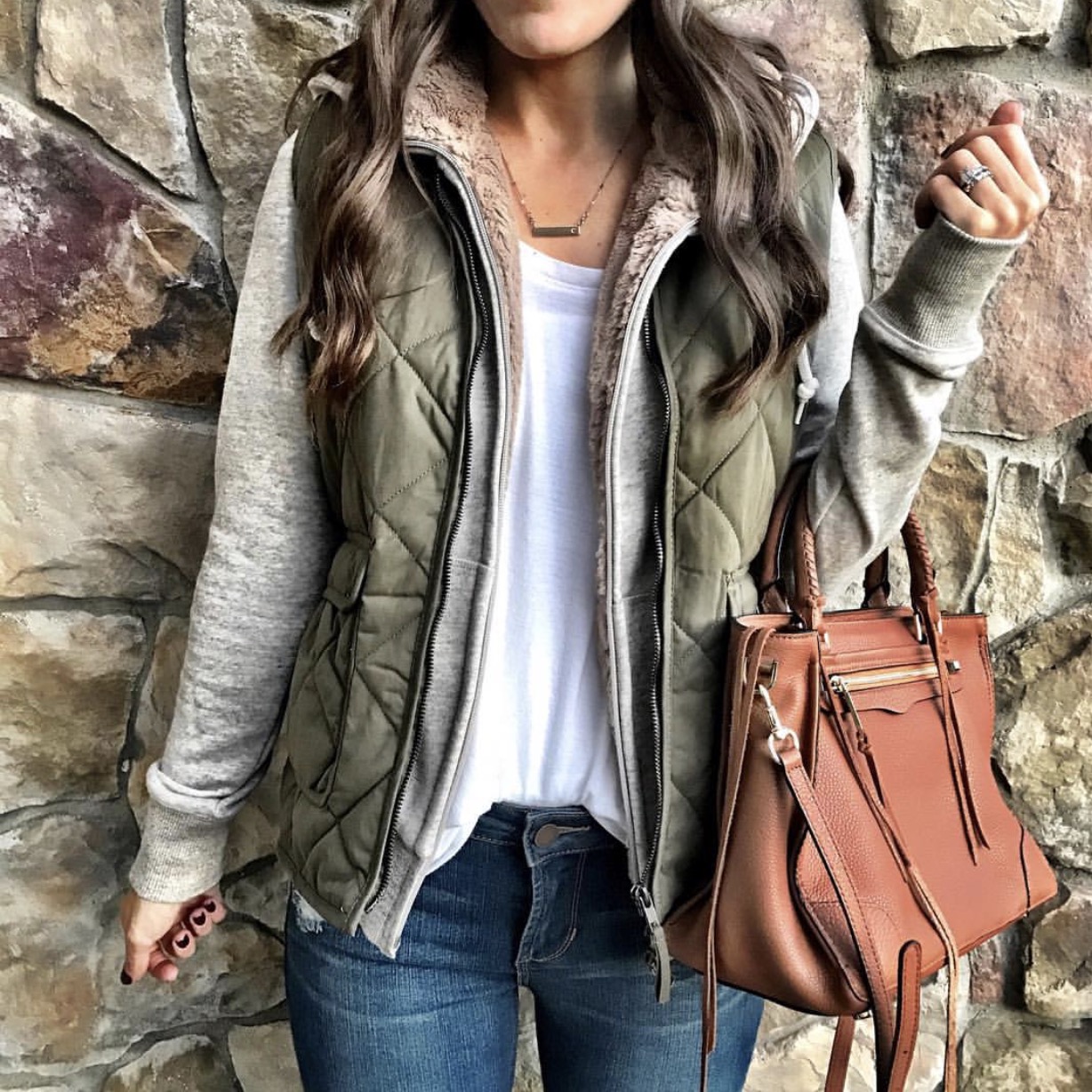 Fall store vest outfits