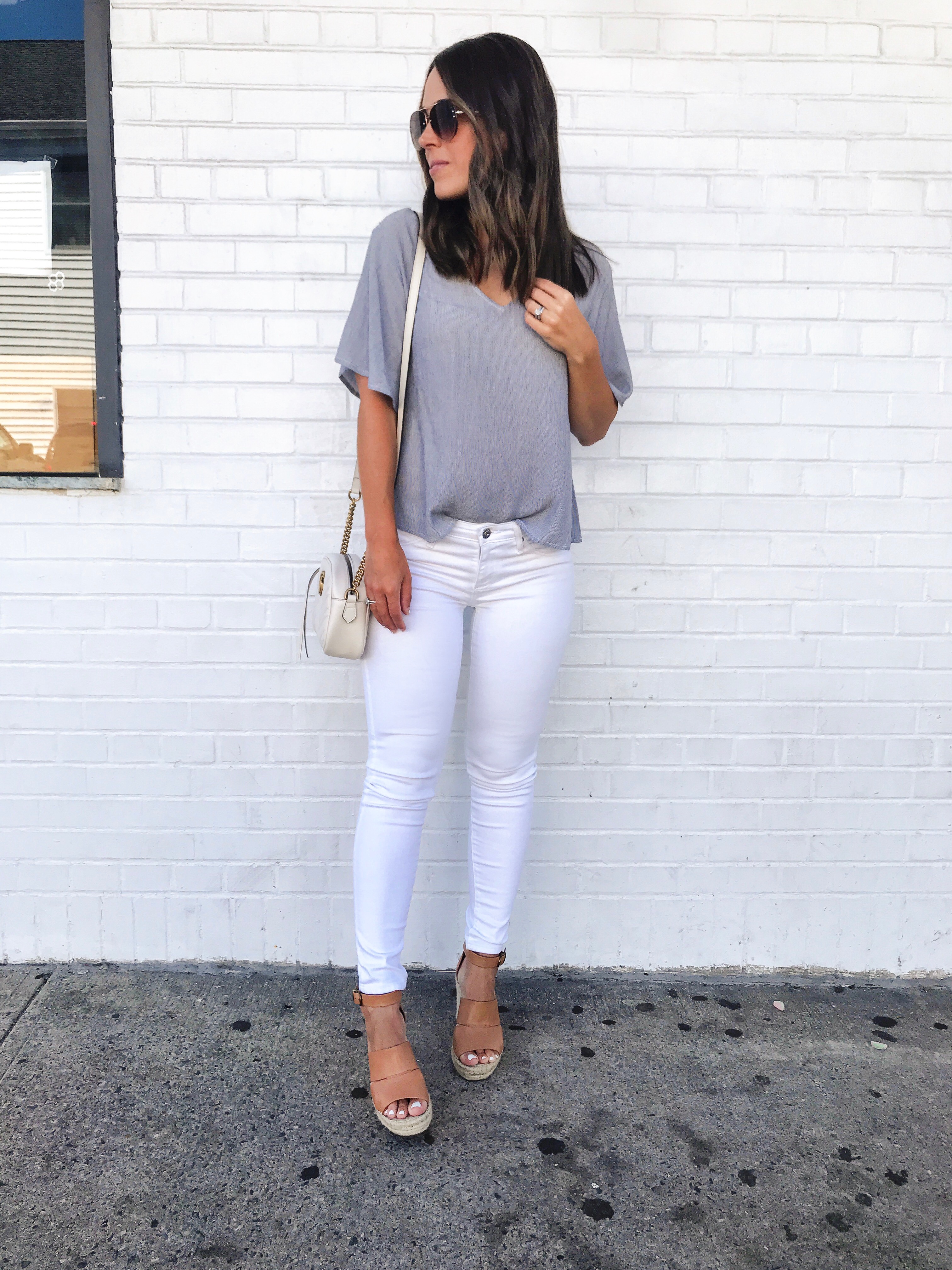 The BEST Flutter Sleeve Top | MrsCasual
