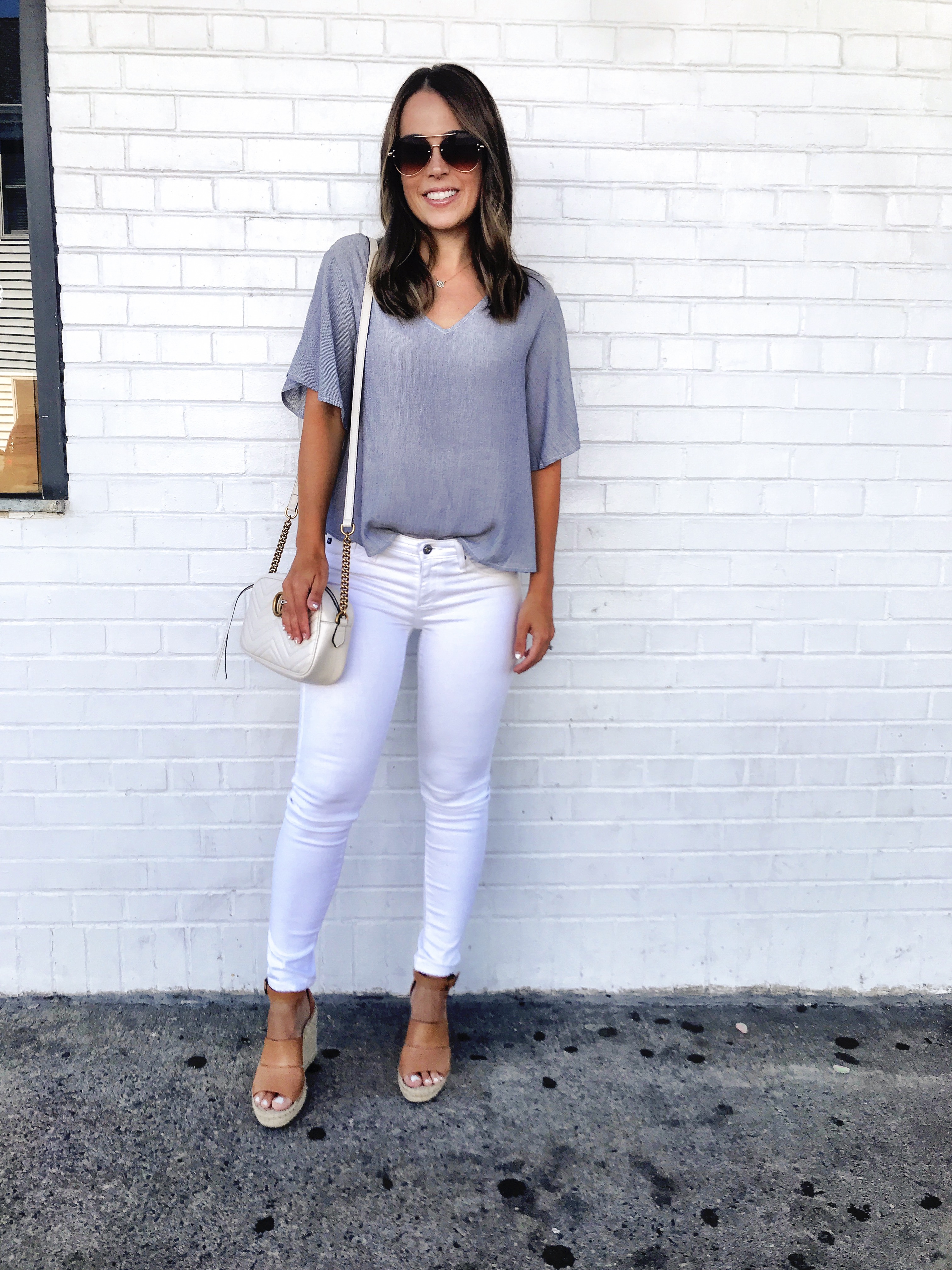 The BEST Flutter Sleeve Top | MrsCasual