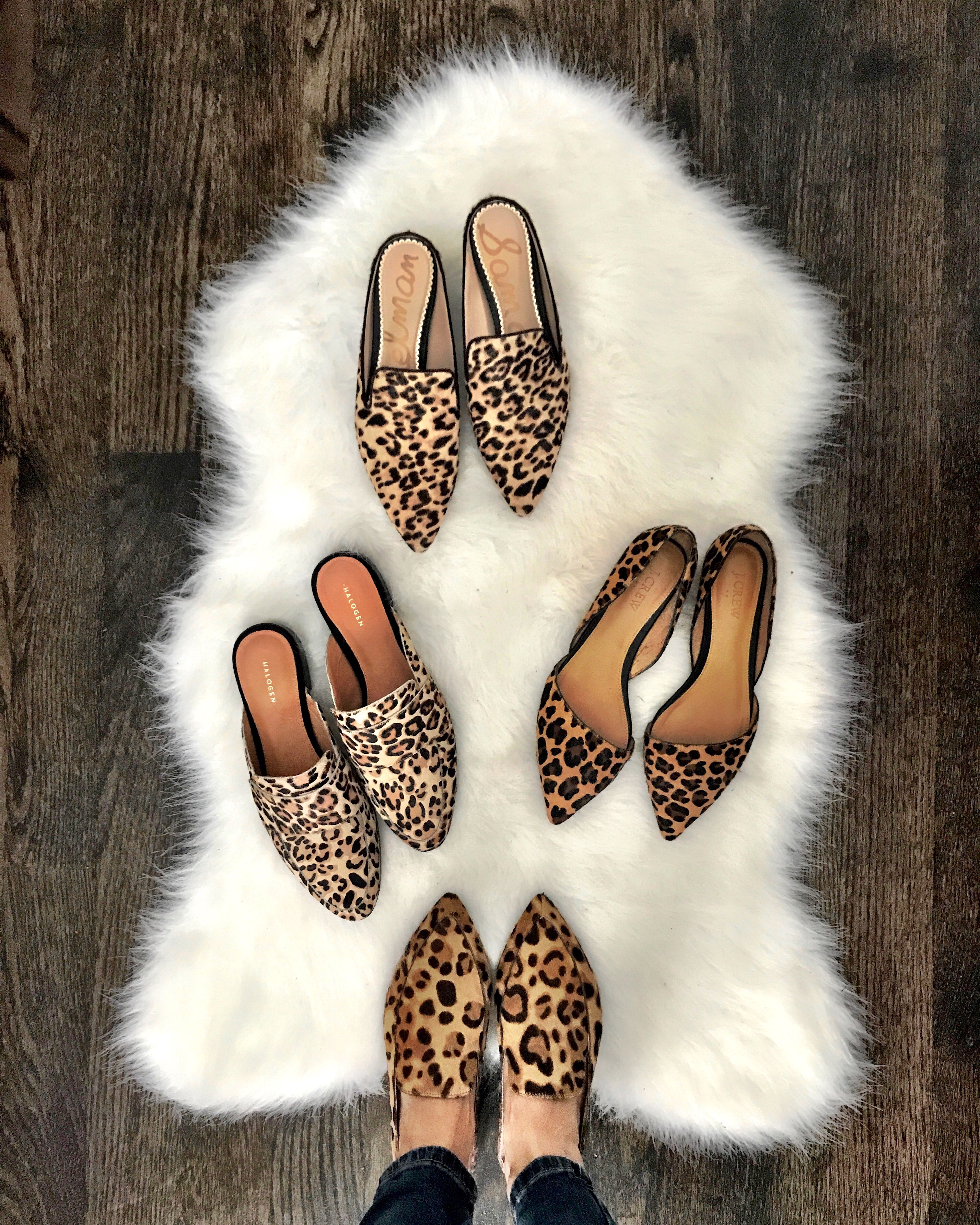 leopard flats