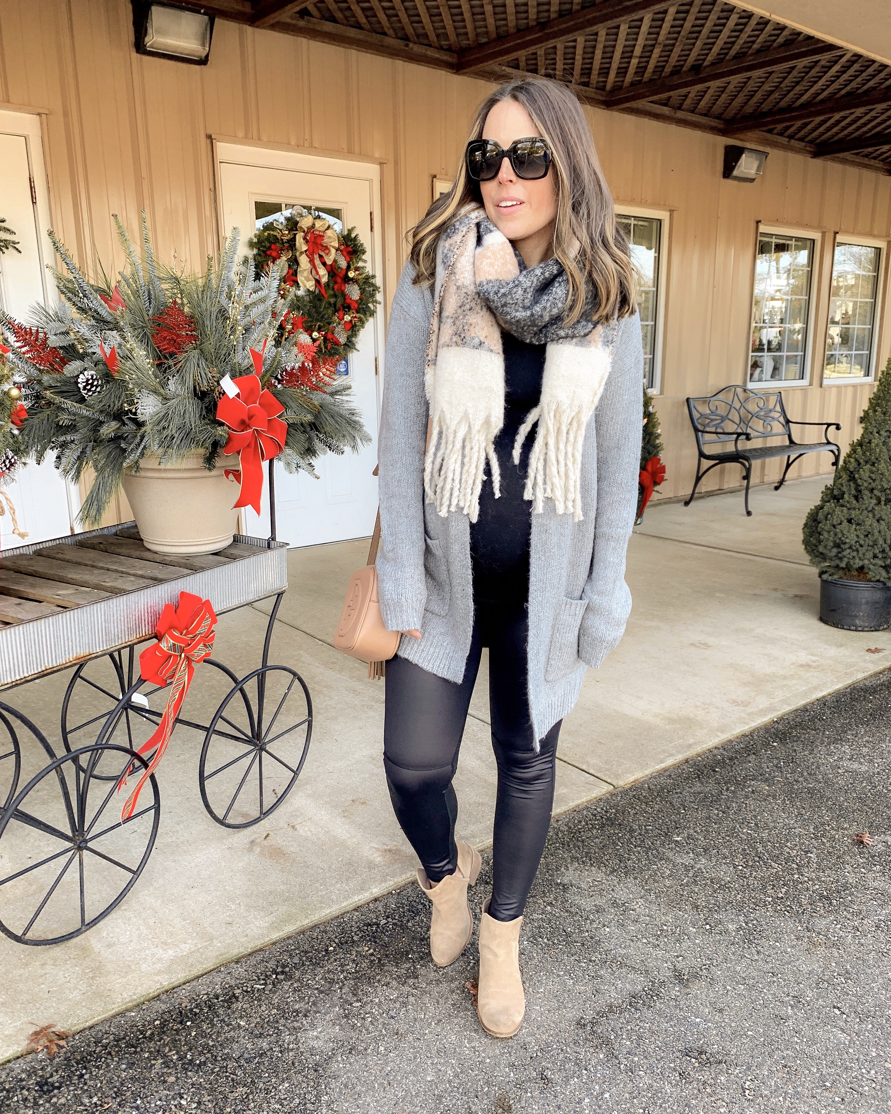 Casual Faux Leather Leggings | MrsCasual