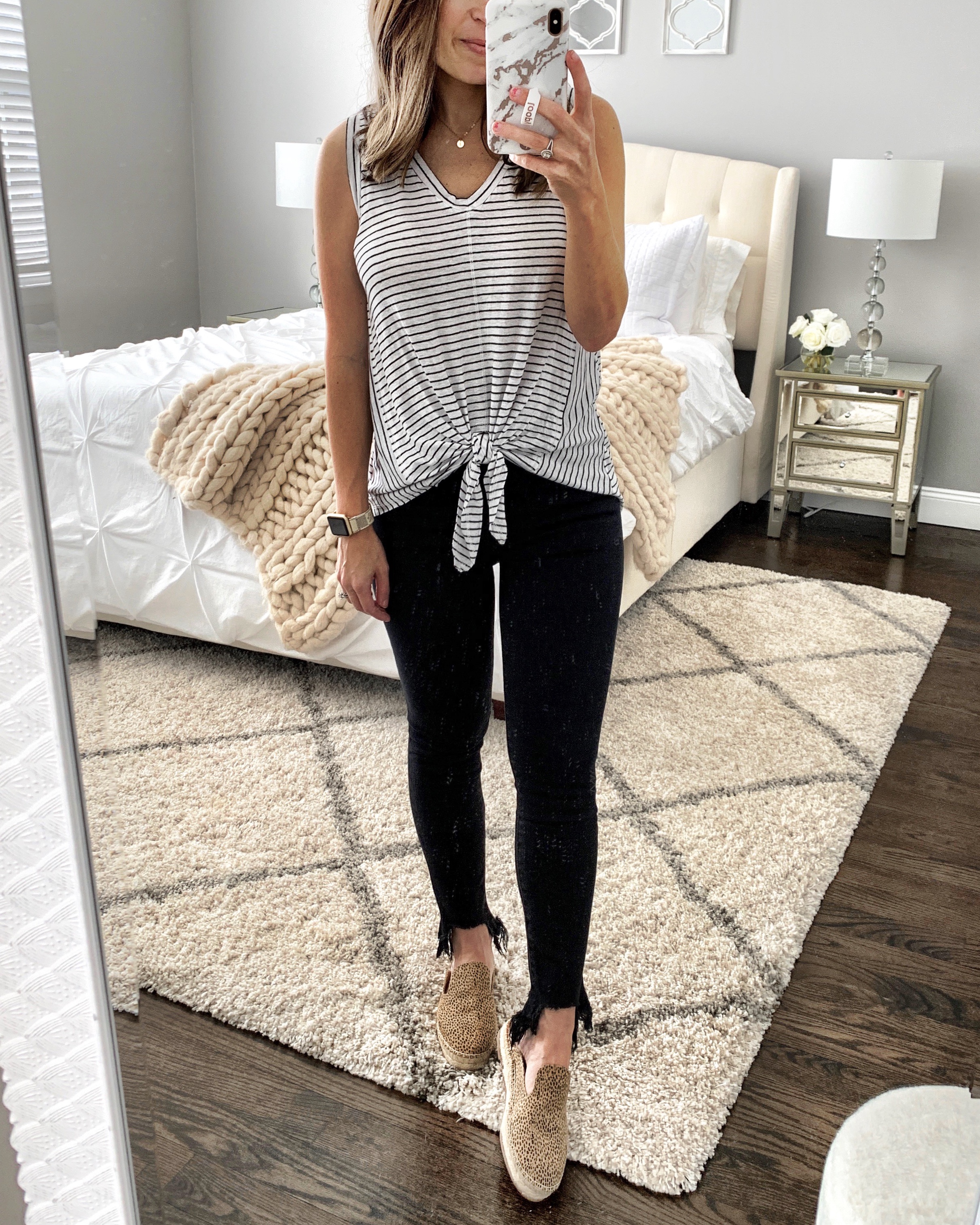 target striped jeans