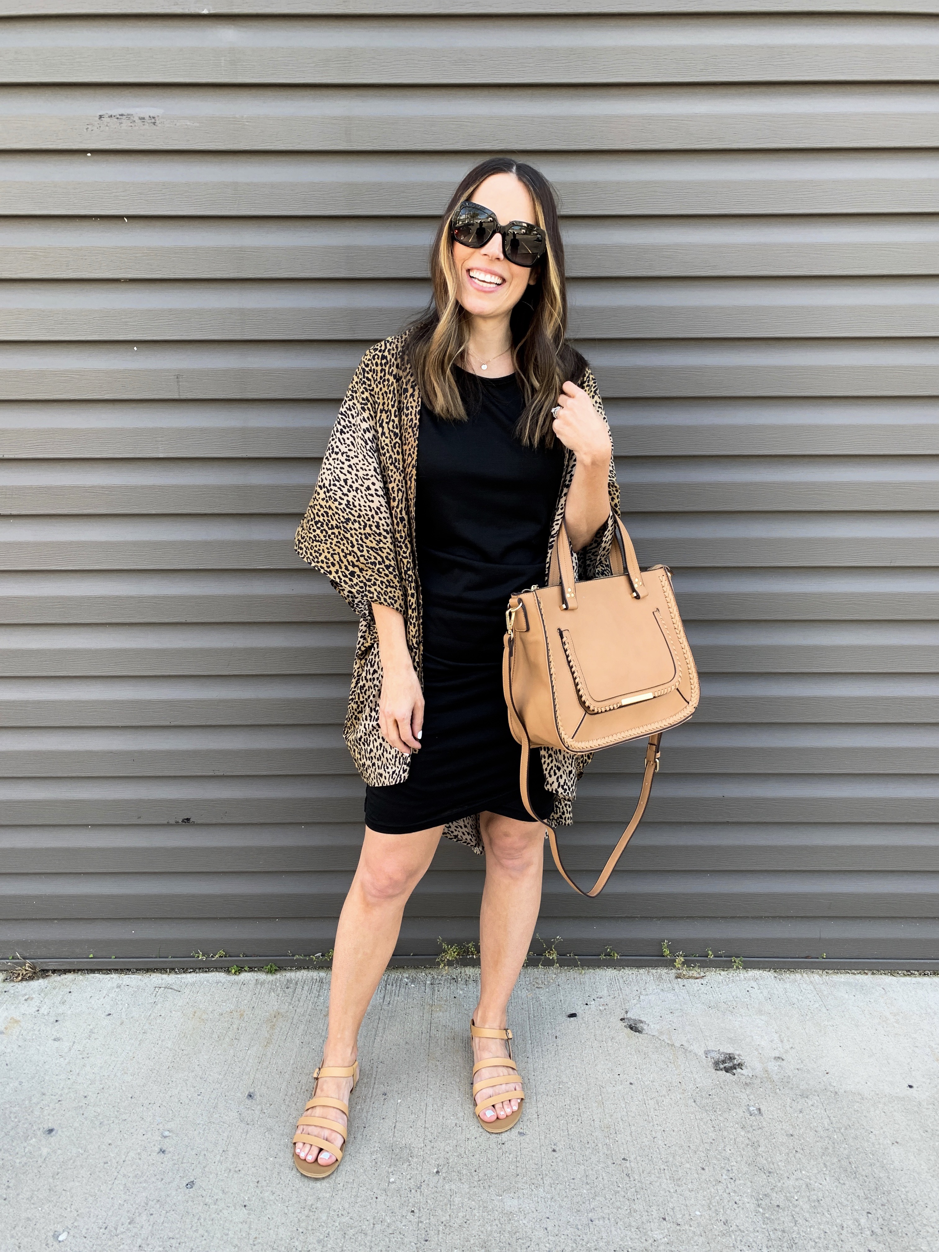 Leopard Kimono + Must Have Summer Dress | MrsCasual