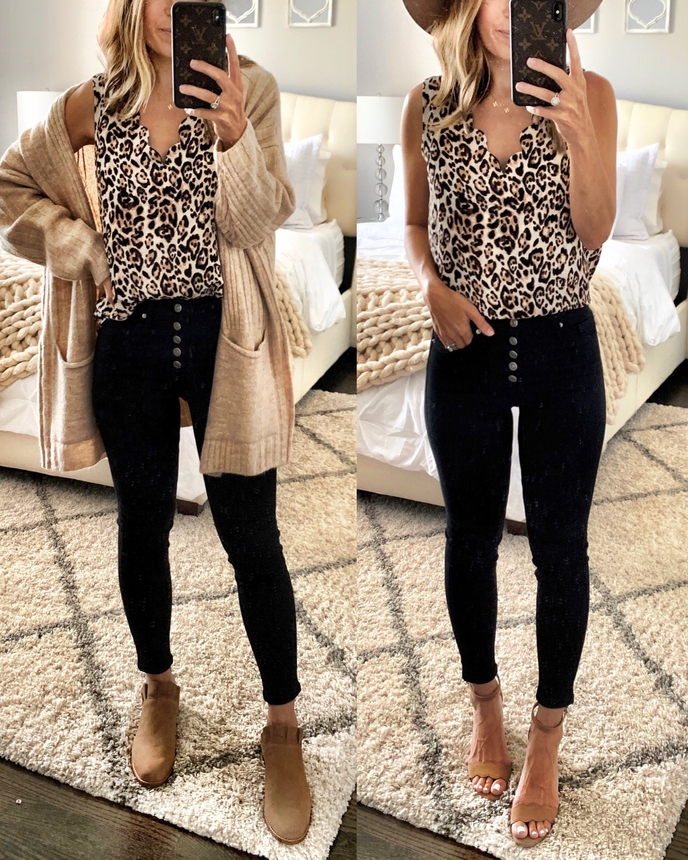 leopard print outfit