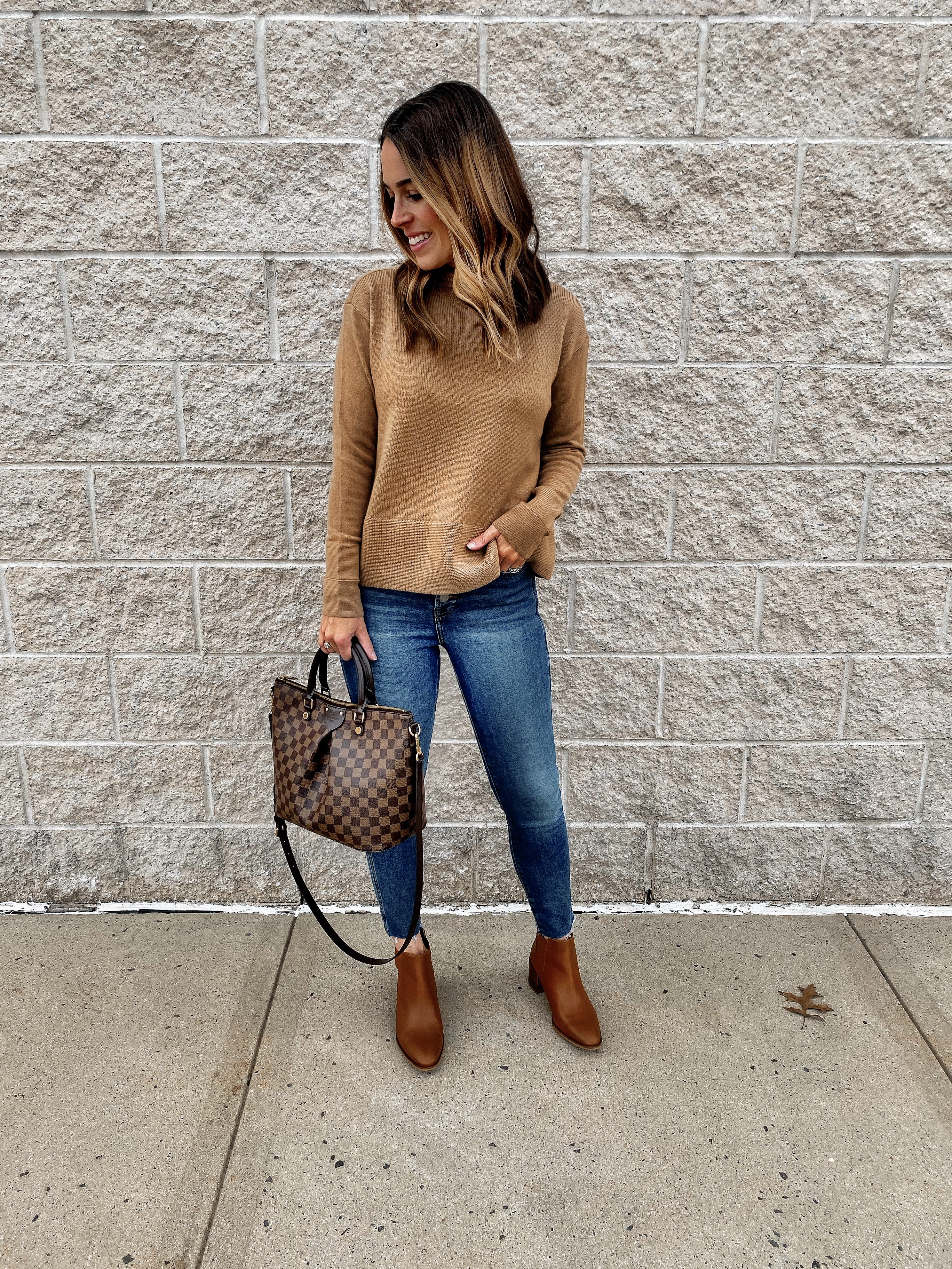 Camel turtleneck clearance outfits