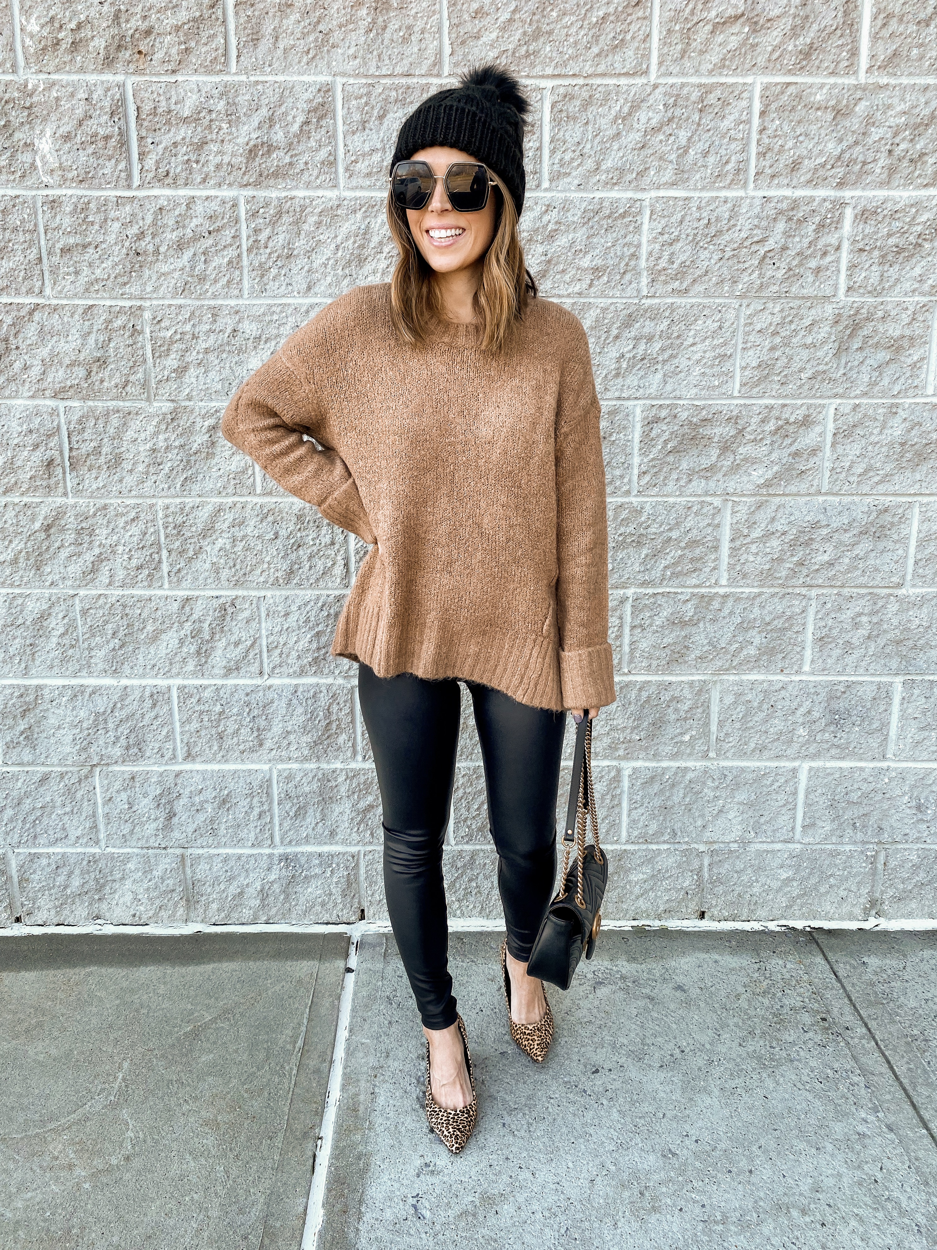 Faux Leather Leggings 50% off | MrsCasual