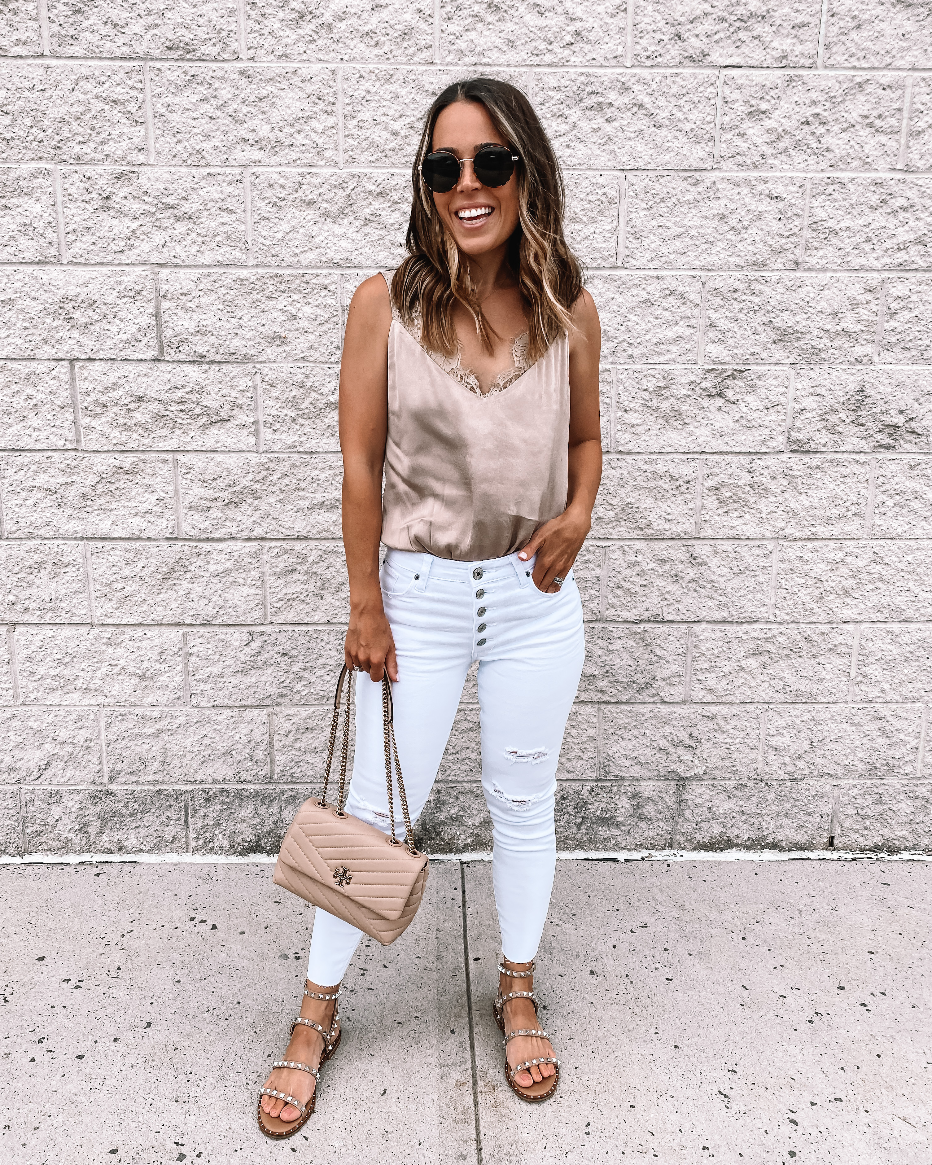 Neutral Date Night Outfit Idea