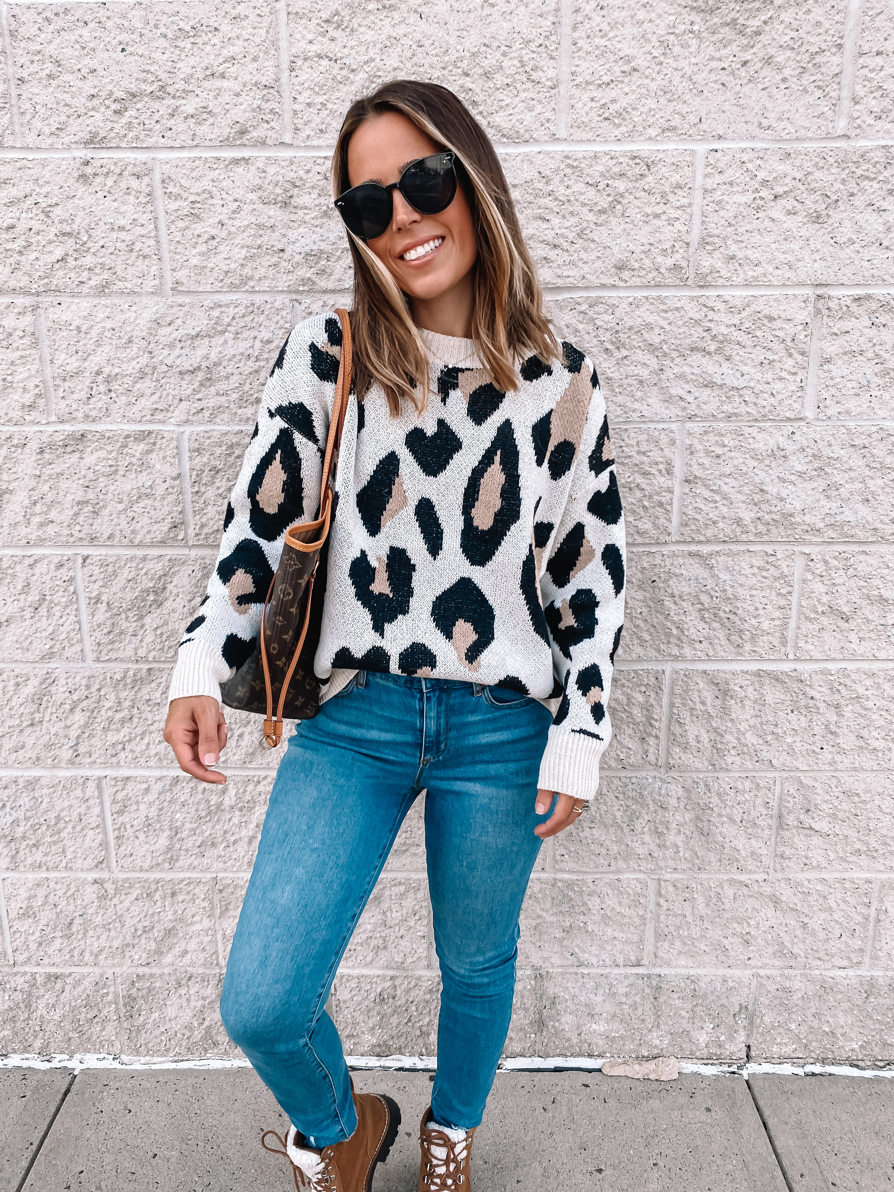 $19 Leopard Sweater from Walmart | MrsCasual