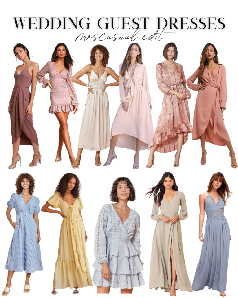 Spring Wedding Guest Dresses Under $100 | MrsCasual
