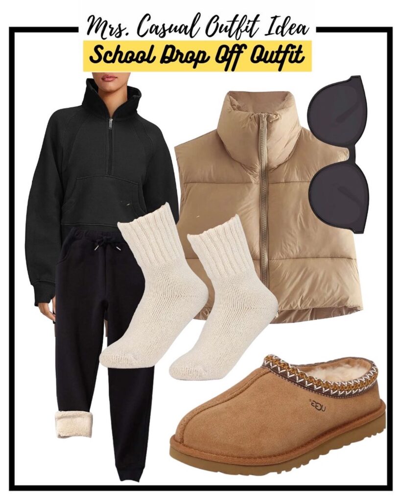 Week's Worth of School Drop Off Outfit Ideas