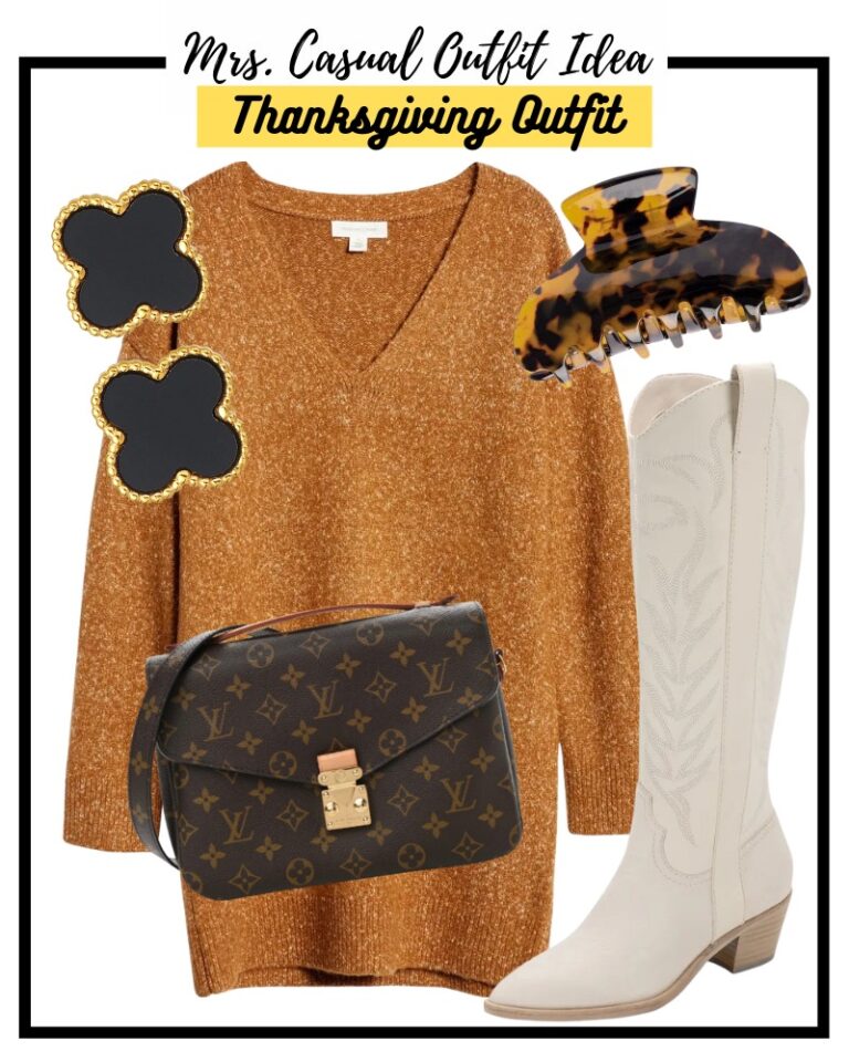 MrsCasual Thanksgiving Outfit Ideas | MrsCasual