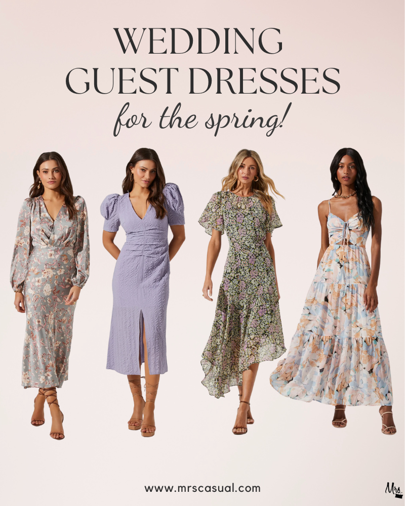 Spring Wedding Guest Dresses | MrsCasual