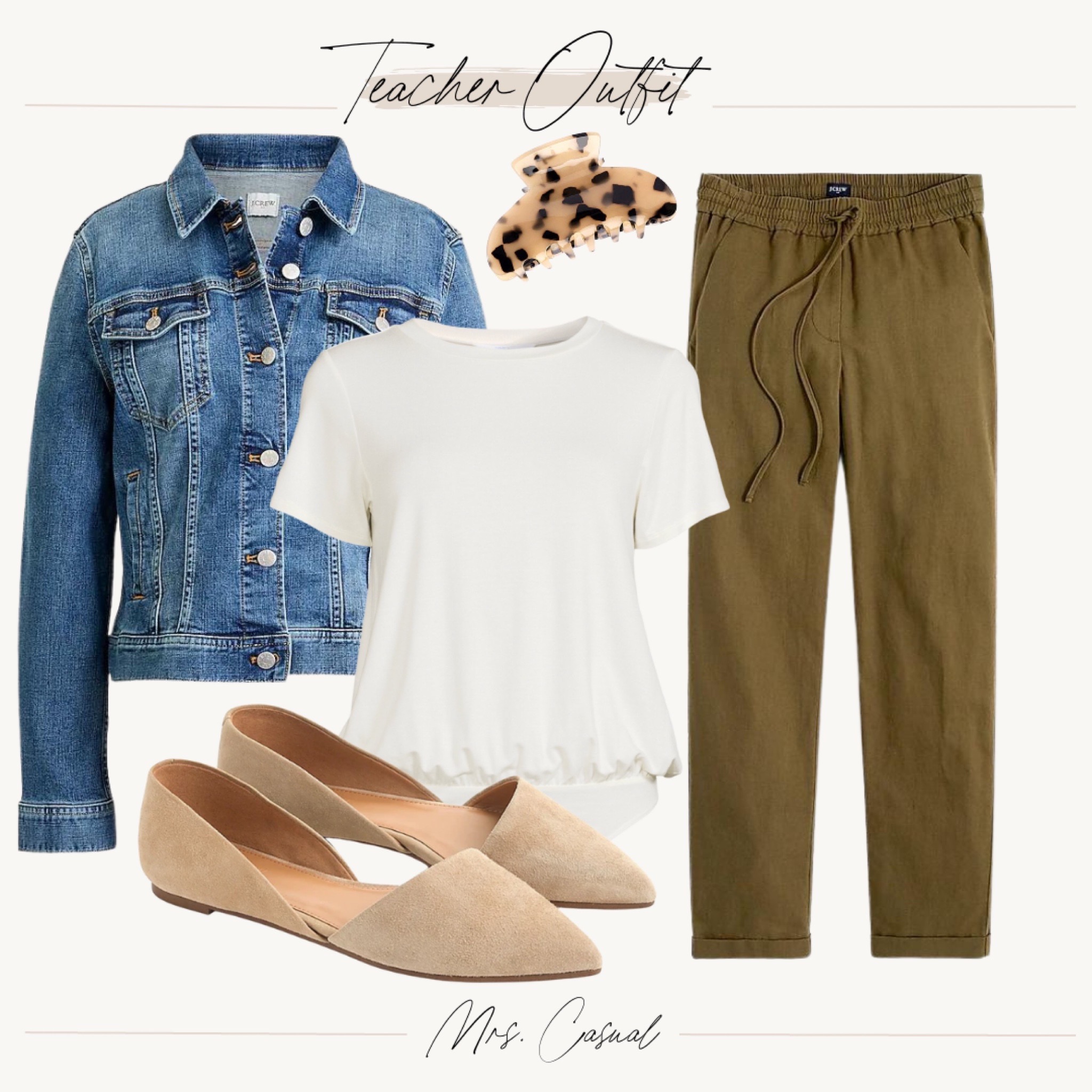 Week's Worth of MrsCasual Teacher Outfit Ideas | MrsCasual